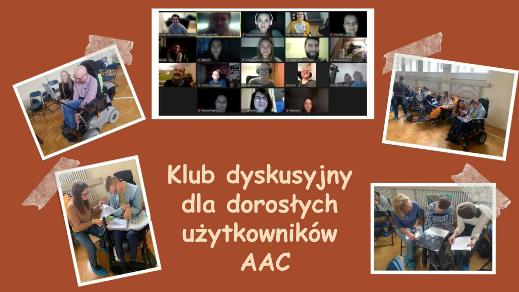 Klub dyskusyjny dla dorosłych użytkowników AAC
